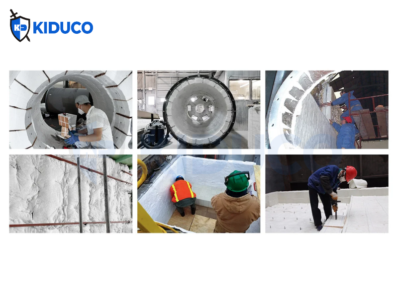 Các lĩnh vực ứng dụng của chăn sợi gốm