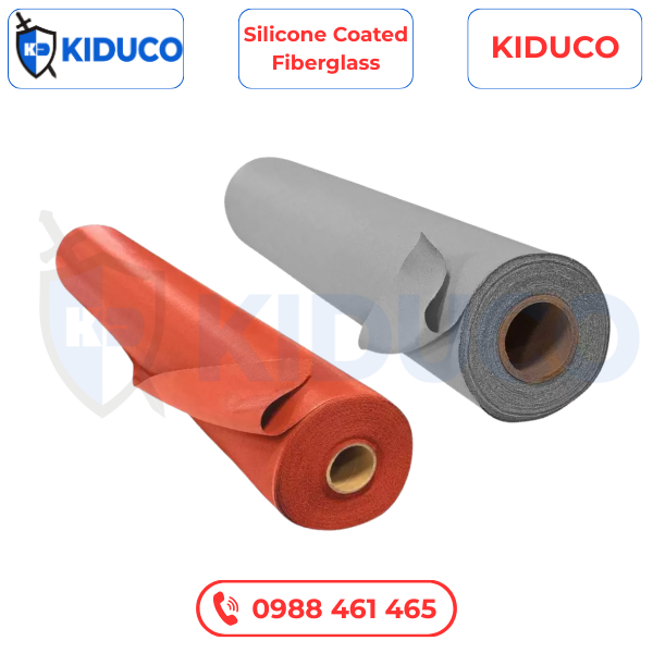 Vải Sợi Thủy Tinh Phủ Silicone - Silicone Coated Fiberglass
