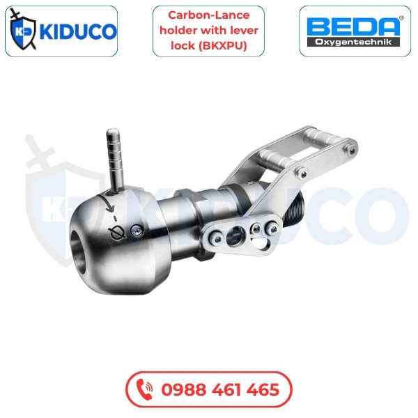 Bầu Kẹp Ống Thổi Carbon Với Khóa Đòn Bẩy (BKXPU) - Carbon-Lance Holder With Lever Lock (BKXPU) (Đức)