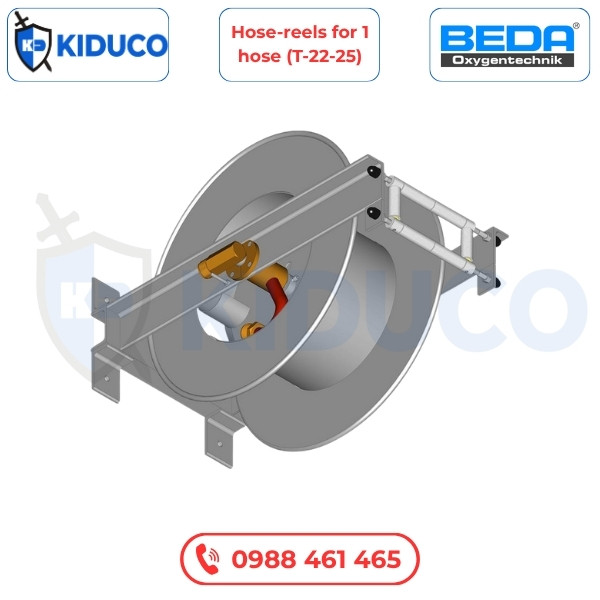 Cuộn Rút Ống Cho 1 Ống (T-22-25) - Hose-Reels For 1 Hose (T-22-25) (Đức)