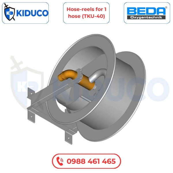 Cuộn Rút Ống Cho 1 Ống (TKU-40) - Hose-Reels For 1 Hose (TKU-40) (Đức)