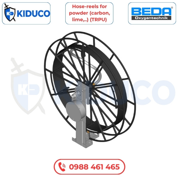 Cuộn Rút Ống Cho Bột (Carbon, Vôi,..) (TRPU) - Hose-Reels For Powder (Carbon, Lime,..) (TRPU) (Đức)