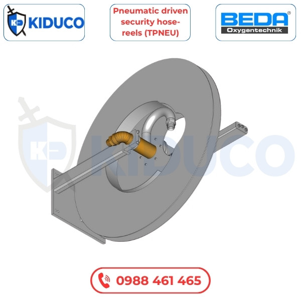 Cuộn Rút Ống An Toàn Truyền Động Bằng Khí Nén (TPNEU) - Pneumatic Driven Security Hose-Reels (TPNEU) (Đức)