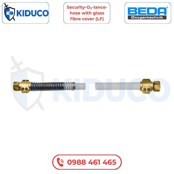 Ống Dẫn Oxy An Toàn Với Lớp Vỏ Sợi Thủy Tinh (LF) - Security-O₂-Lance-Hose With Glass Fibre Cover (LF) (Đức)