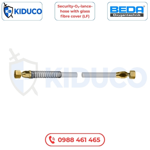 Ống Cao Su Oxy An Toàn Vỏ Bọc Sợi Thủy Tinh (LF) - Security-O₂-Lance-Hose With Glass Fibre Cover (LF) (Đức)