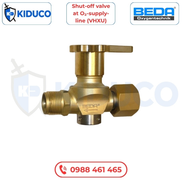 Van Ngắt Tại Đường Cấp Oxy (VHXU) - Shut-Off Valve At O₂-Supply-Line (VHXU) (Đức)
