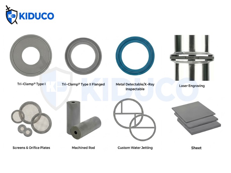 Thông số kỹ thuật gioăng Tuf-Steel® Gasket