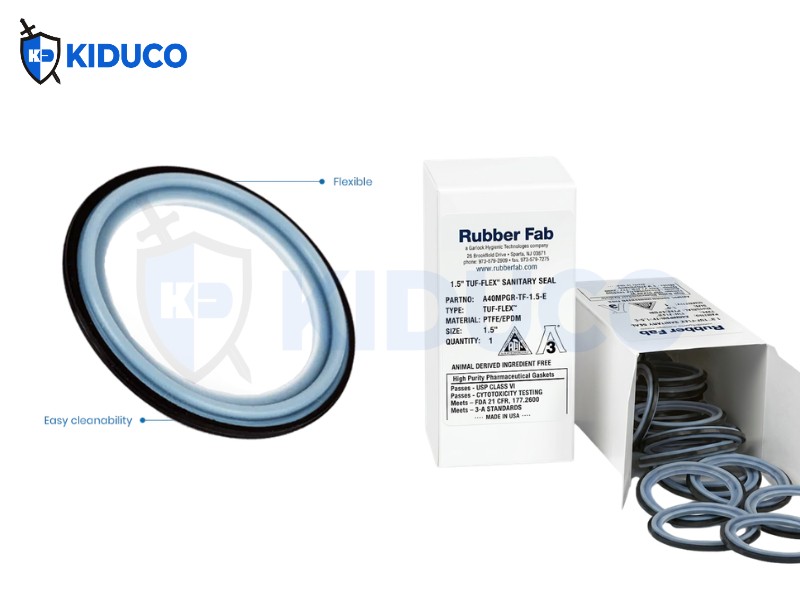 Gioăng Tuf-Flex® PTFE/FKM Unitized