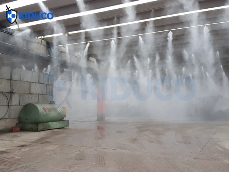 Kiên Dũng cung cấp giải pháp lắp đặt và bảo trì béc phun dập bụi