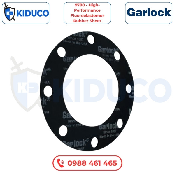 Gioăng Garlock - 9780 - High-Performance Fluoroelastomer Rubber Sheet Gasketing
