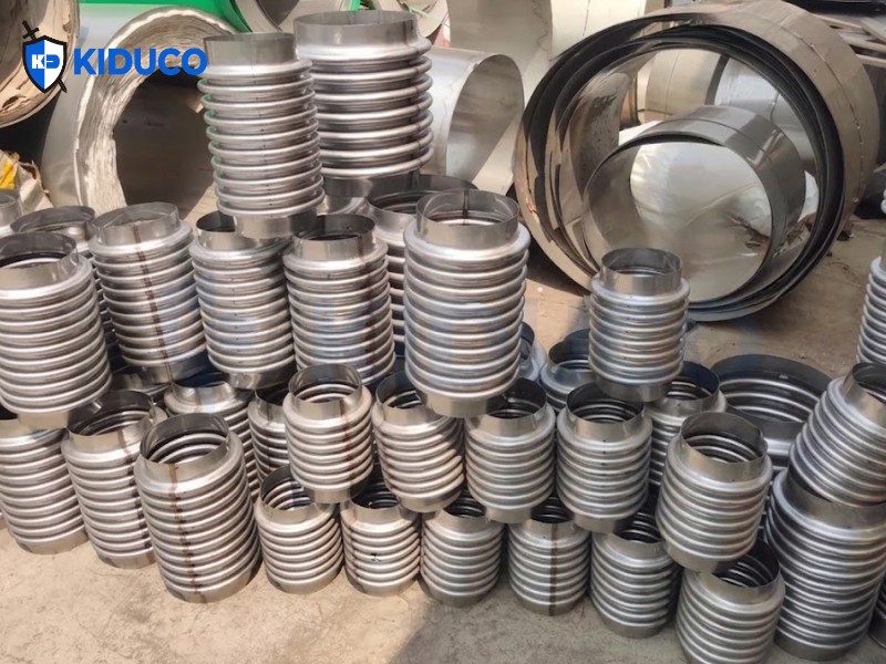 Cấu tạo và thông số khớp nối giãn nở inox nối rãnh