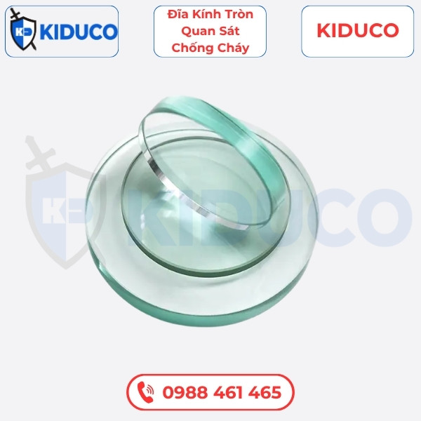 Đĩa Kính Tròn Quan Sát Chịu Nhiệt Chống Cháy