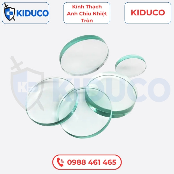 Kính Thạch Anh Chịu Nhiệt Dạng Tròn Cho Lò Hơi