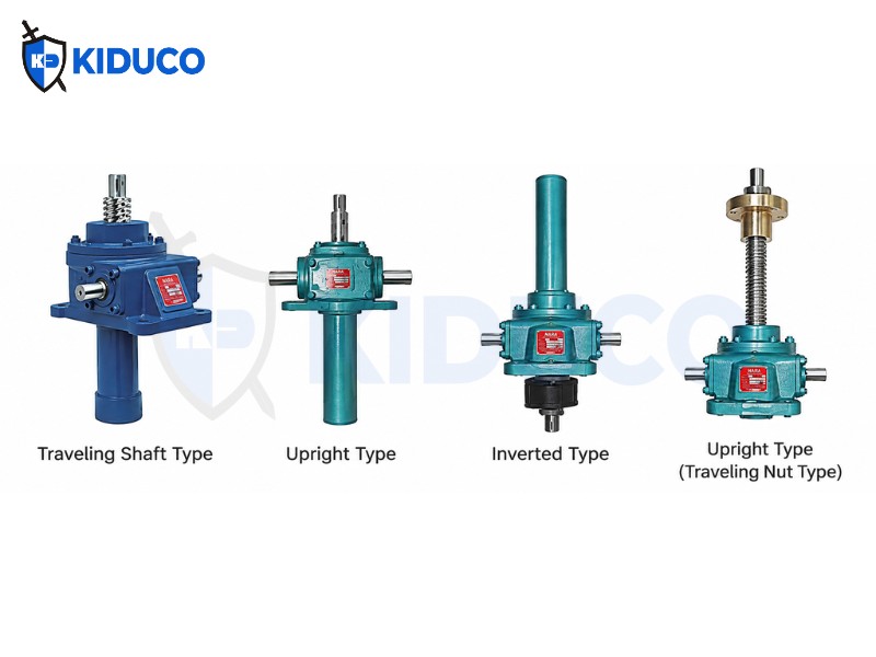 Screw Jack cấu tạo trục vít me hình thang