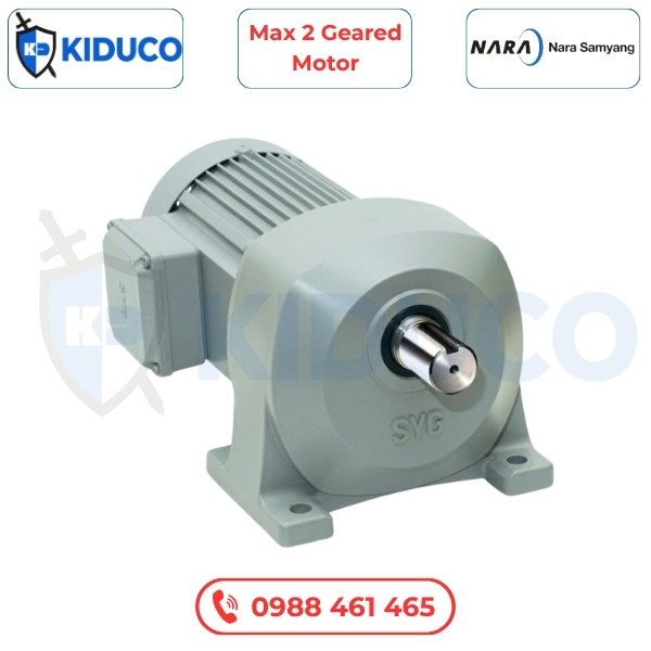 Max 2 Geared Motor - Động Cơ Giảm Tốc Nara Samyang
