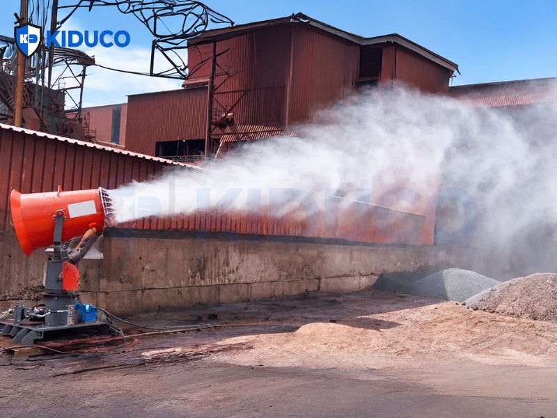 Máy phun sương dập bụi Duztec
