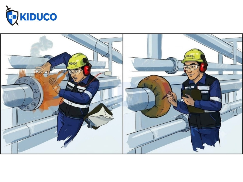 Ngành công nghiệp sử dụng bọc bảo vệ mặt bích
