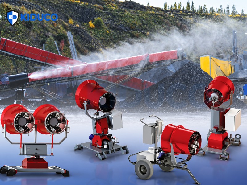 Ứng dụng dập bụi công nghiệp tại nhà máy